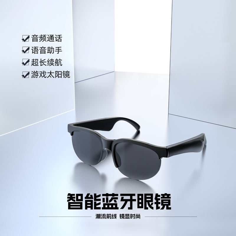 نظارات رأس Xg88Pro اللاسلكية بتقنية البلوتوث 5.3 مع سماعات ستيريو ونظارات شمسية للركوب - Image 2